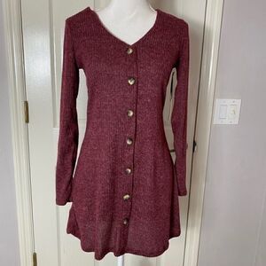 LIBERTY LOVE SMALL SWEATER DRESS NWT